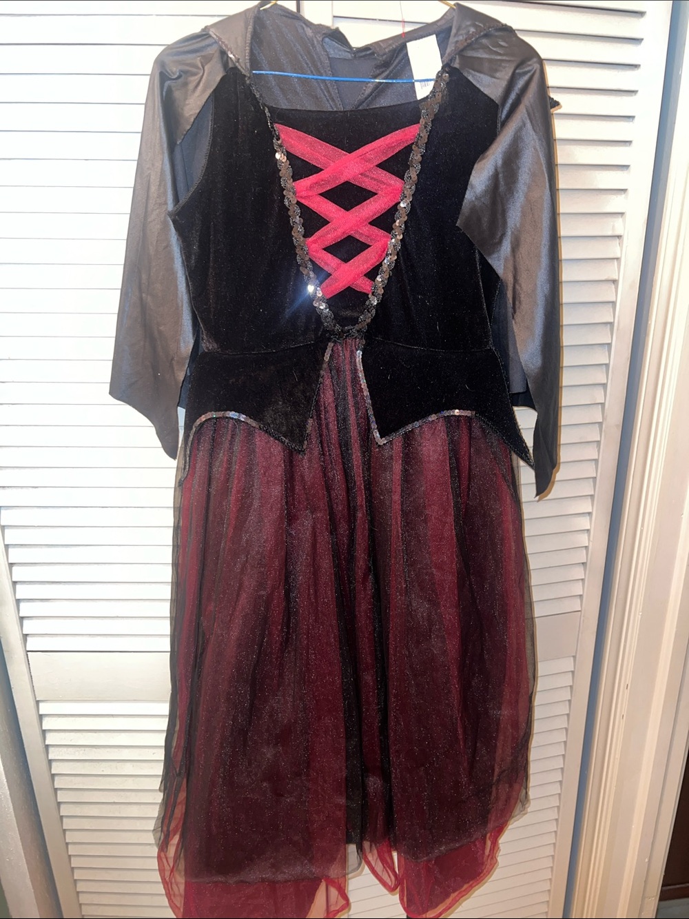 Girls Gothic Princess/Witch/Vampire or ‘anything you like’ Costume Dress